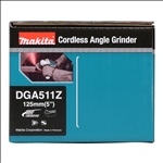 Makita Akku-Winkelschleifer LXT DGA511Z