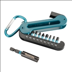 Makita 10 tlg. Impact Black Bitset #E-12005