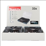 Makita 33 tlg. Impact Black Bitset #E-12441-10
