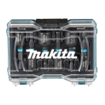 Makita Impact Black Stecknuss-Set mit Sechskant-Schaft #E-15768