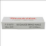 Makita Stauchkopfnägel 20 mm, 5.000 Stk. #F-31870