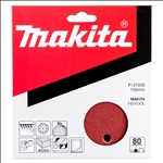 Makita Schleifpapier Ø 150 mm/K80/10 Stk. #P-31930