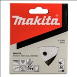 Makita Schleifpapier 94 x 94 x 94 mm, K40, 10 Stk. #P-42684