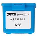 Makita Sechskantpresseinsatz K28 #ZM00000226
