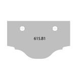 Profilmesser B1 HWM für Fräserkörper C615 #C615B1