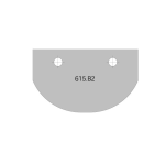 Profilmesser B2 HWM für Fräserkörper C615 #C615B2