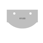 Profilmesser B3 HWM für Fräserkörper C615 #C615B3