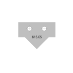 Profilmesser C5 HWM für Fräserkörper C615 #C615C5