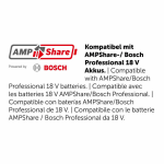 Fein Oszillierer - Akku Akku MULTIMASTER AMM 700 Max AS MAX AMPShare #71293662000