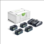 Festool Energie-Set SYS 18V 4xHP5,0/TCL6DUO #578681