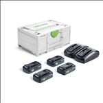 Festool Energie-Set SYS 18V 4x4,0/TCL 6 DUO #577104