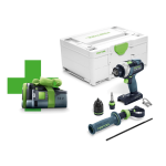 Festool Akku-Bohrschrauber TDC 18/4 I-Basic-5,0 QUADRIVE #577052