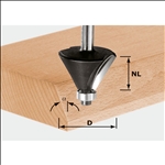 Festool Fasefräser HW S8 D38,5/23/30° #491133