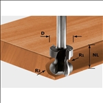 Festool Griffleistenfräser HW S8 D22/16/R2,5+6 #491140