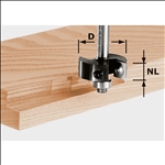 Festool Falzfräser-Wendeplatten HW S8 D38/12 #491085