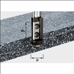 Festool Bündigfräser-Wendeplatten HW S12 D21/30WM #491120