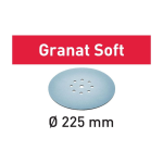 Festool Schleifscheibe STF D225 P80 GR S/25 Granat Soft #204221