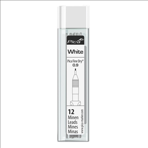 Pica Fine-Dry Minen-Set Weiß #7032