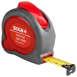 Sola Rollmeter (19 mm) Popular  PP 5 m #50024801