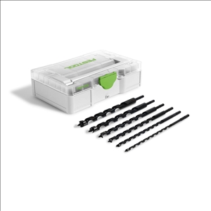 Festool Schlangenbohrer-Set SYS3 S 76-SB CE-SORT/6 #578111