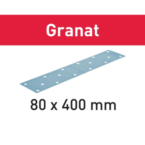 Festool Schleifstreifen STF 80x400 P80 GR/50 Granat #497159