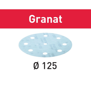 Festool Schleifscheibe STF D125/8 P1000 GR/50 Granat #497180