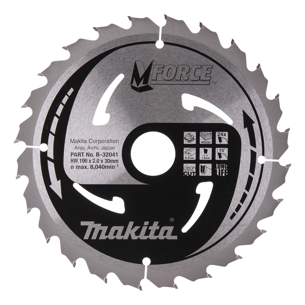 Makita M-FORCE Sägeb. 190x30x24Z #B-32041