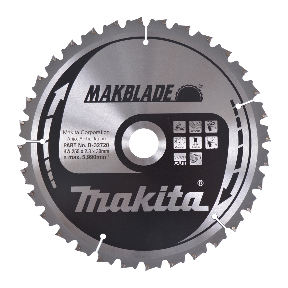 Makita HM-Kreissägeblatt, MAKBLADE, TCT #B-32720