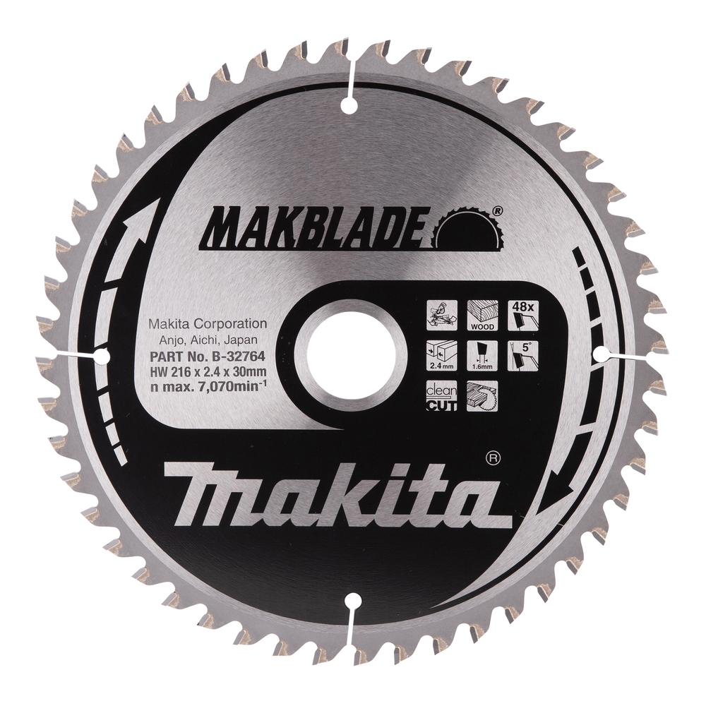 Makita HM-Kreissägeblatt, MAKBLADE, TCT #B-32764