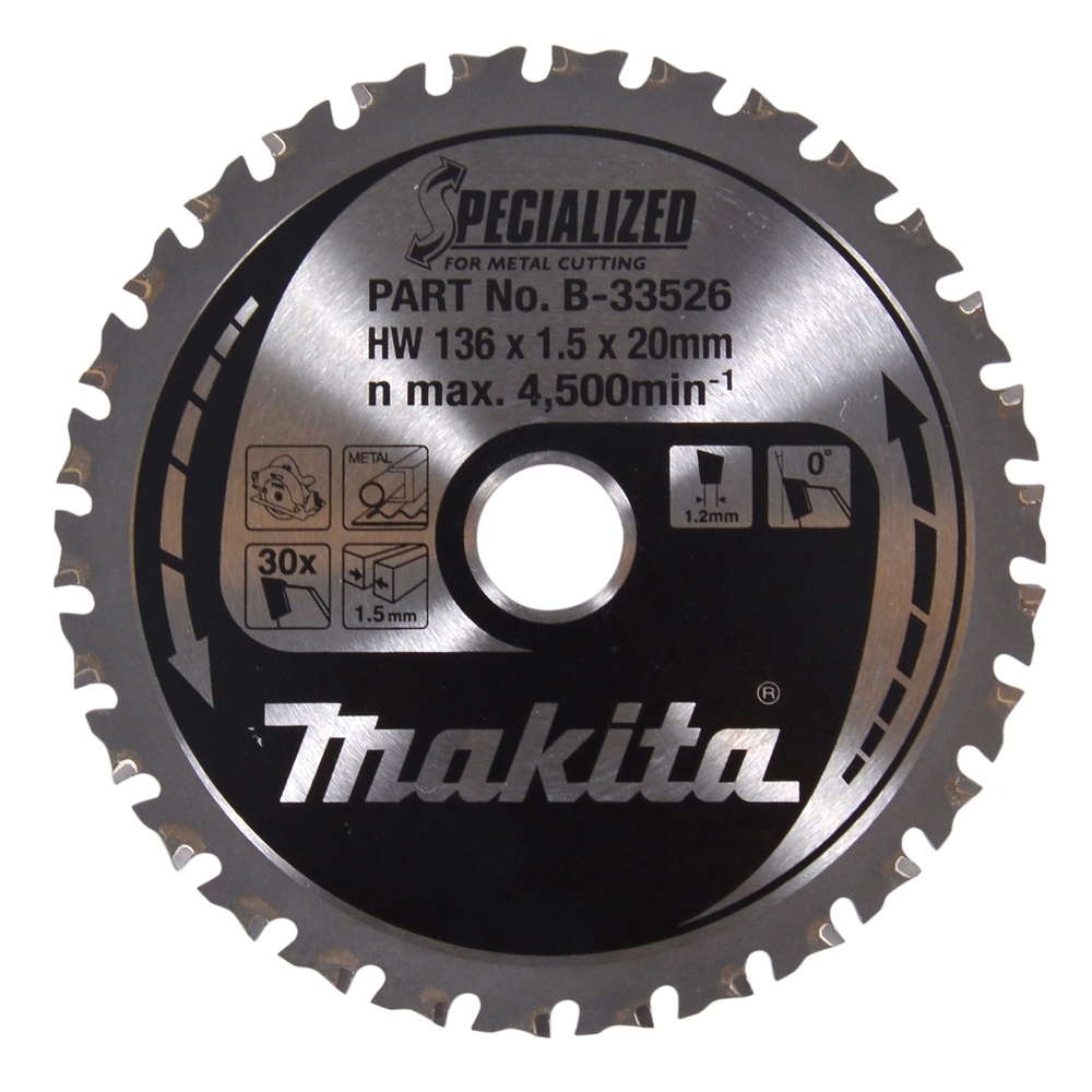 Makita HM-Kreissägeblatt, Spezial, TCT #B-33526