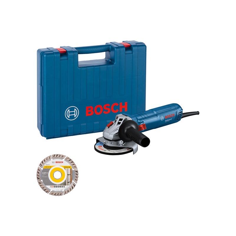 Bosch Winkelschleifer GWS 12-125, Handwerkerkoffer #06013A6102