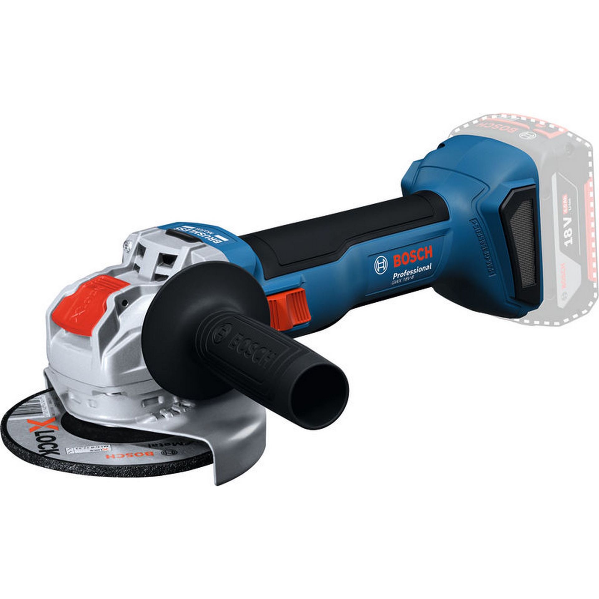 Bosch Winkelschleifer mit X-LOCK GWX 18V-8 #06019N9100