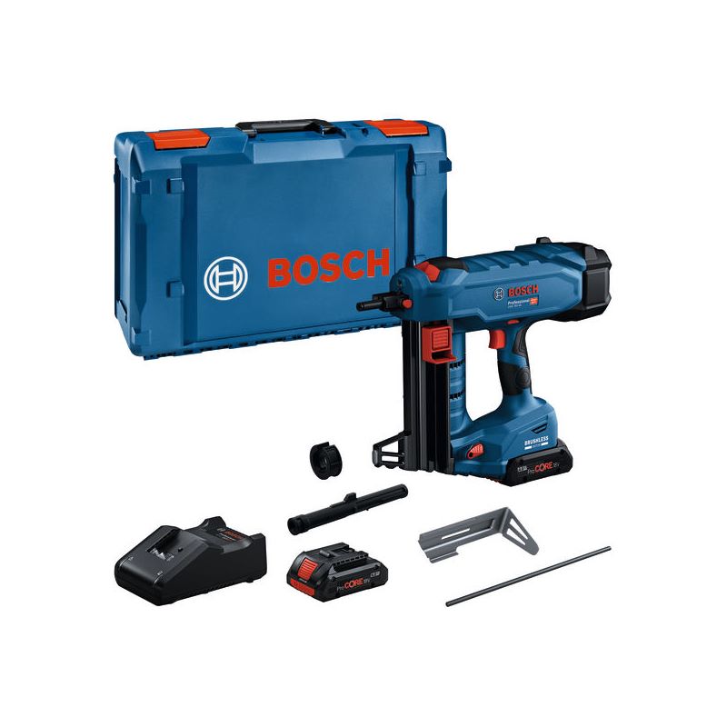 Bosch Akku-Nagler GNB 18V-40, 2 x Akku ProCORE18V 4.0Ah #06019L7005