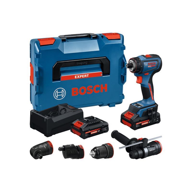 Bosch Akku-Bohrschrauber EXSR18V-90FC, 2 x EXBA18V-40, L-BOXX 136 #06019R2001