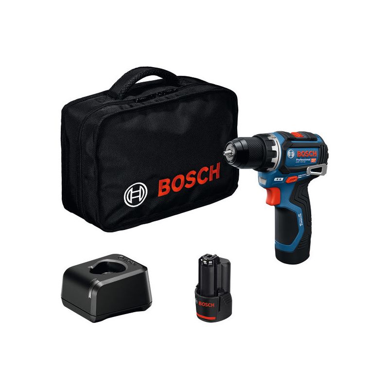 Bosch Akku-Bohrschrauber GSR 12V-32, 2 x GBA 12V 2.0Ah, Werkzeugtasche #06019N7003