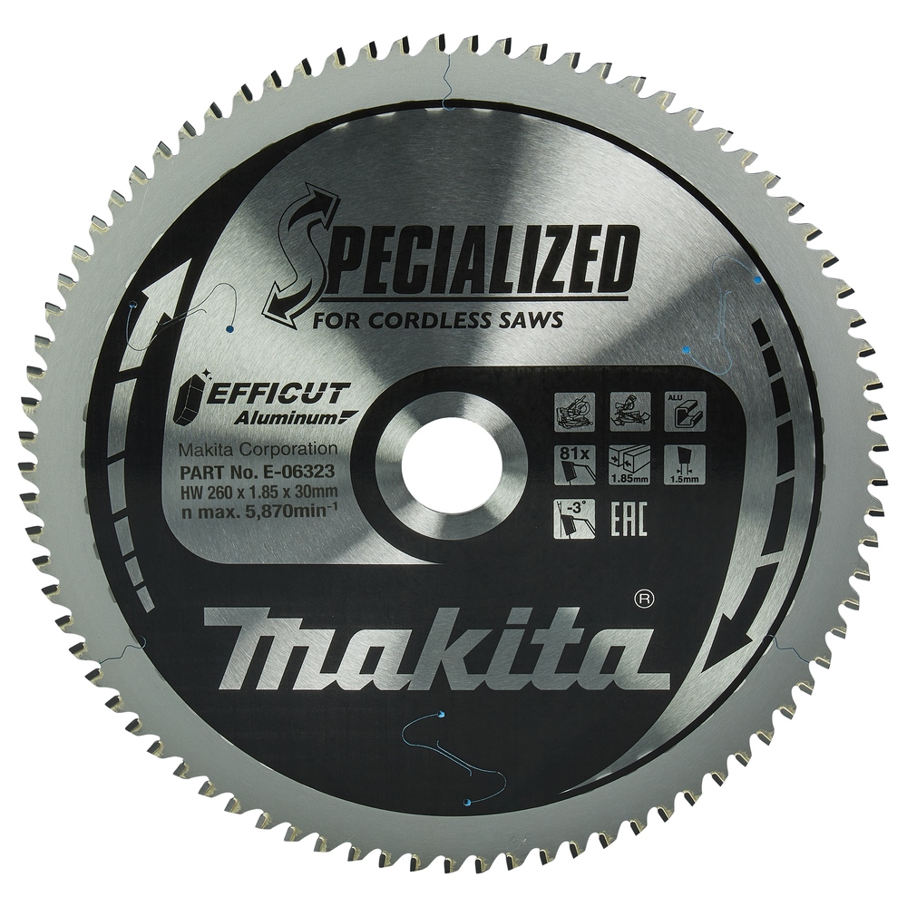 Makita EFFICUT Sägeblätter für Aluminium #E-06323