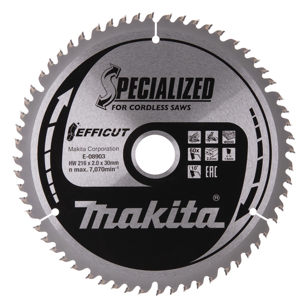 Makita EFFICUT Handkreissägeblatt 216 #E-08903