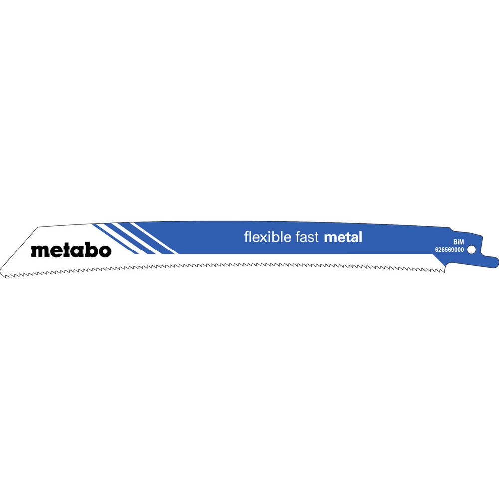 Metabo 5 Säbelsägeblätter flexible fast metal 225 x 0,9 mm, BiM, 1,8mm/14TPI #626569000 