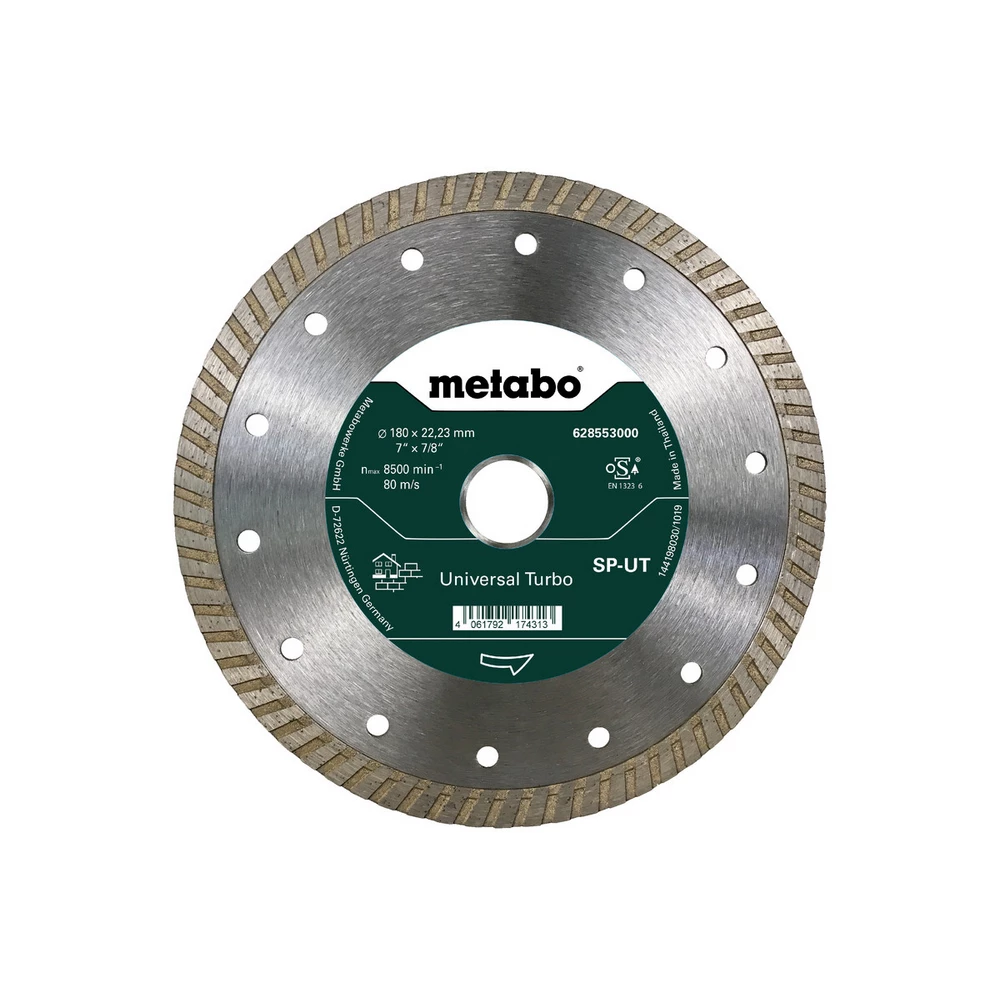 Metabo Diamanttrennscheibe 180x22,23mm, SP-UT, Universal Turbo SP #628553000