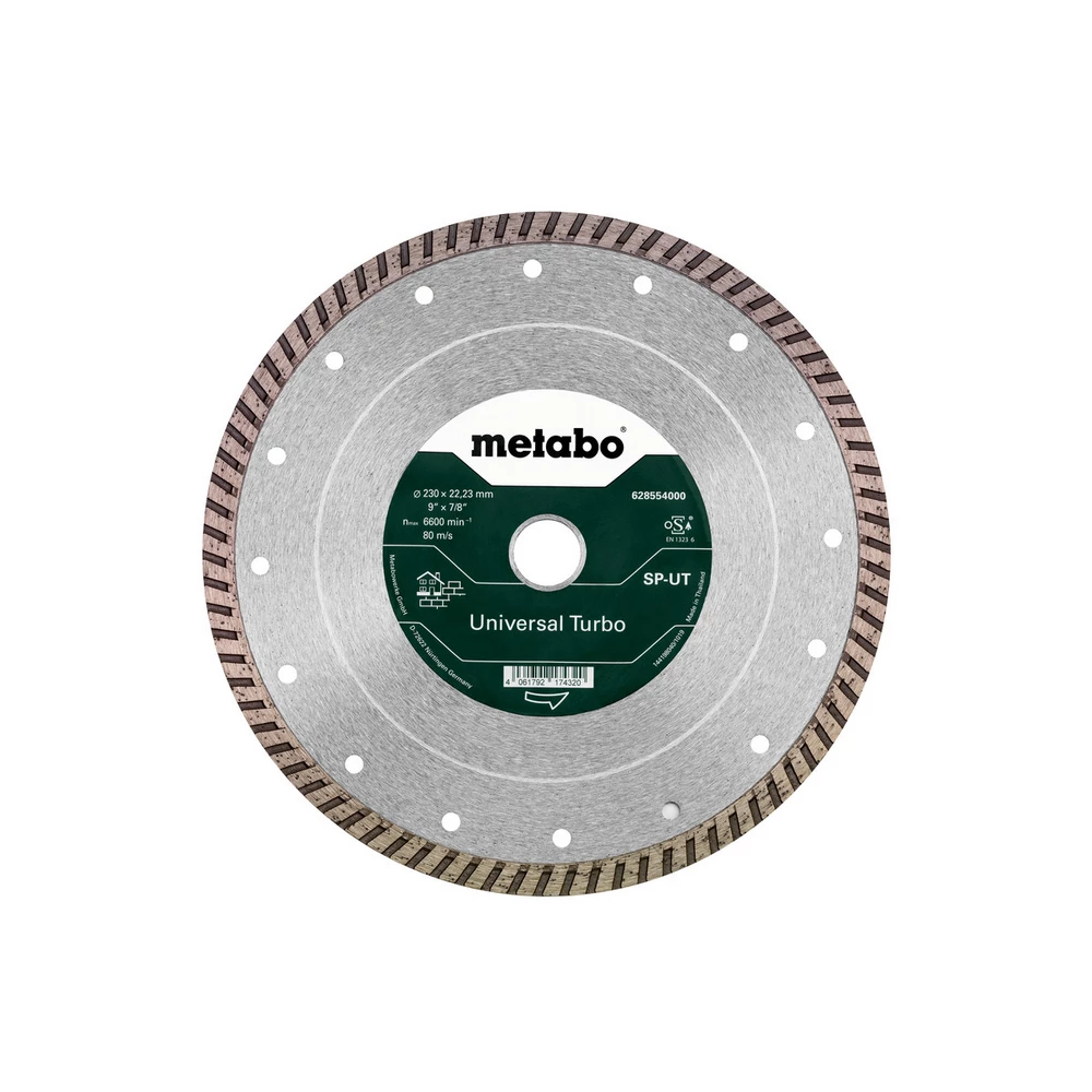 Metabo Diamanttrennscheibe 230x22,23mm, SP-UT, Universal Turbo SP #628554000