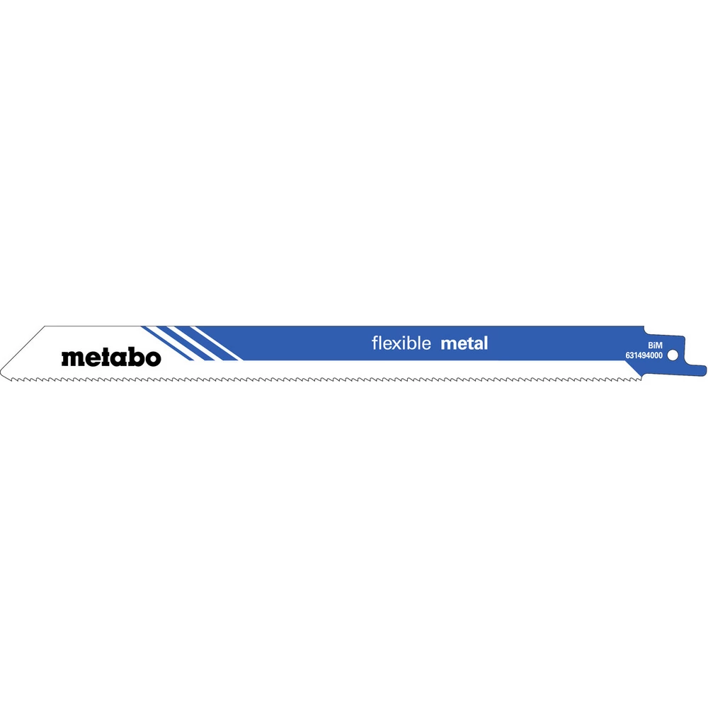 Metabo 100 Säbelsägeblätter flexible metal 225 x 0,9 mm, BiM, 1,8 mm/ 14 TPI #625492000 