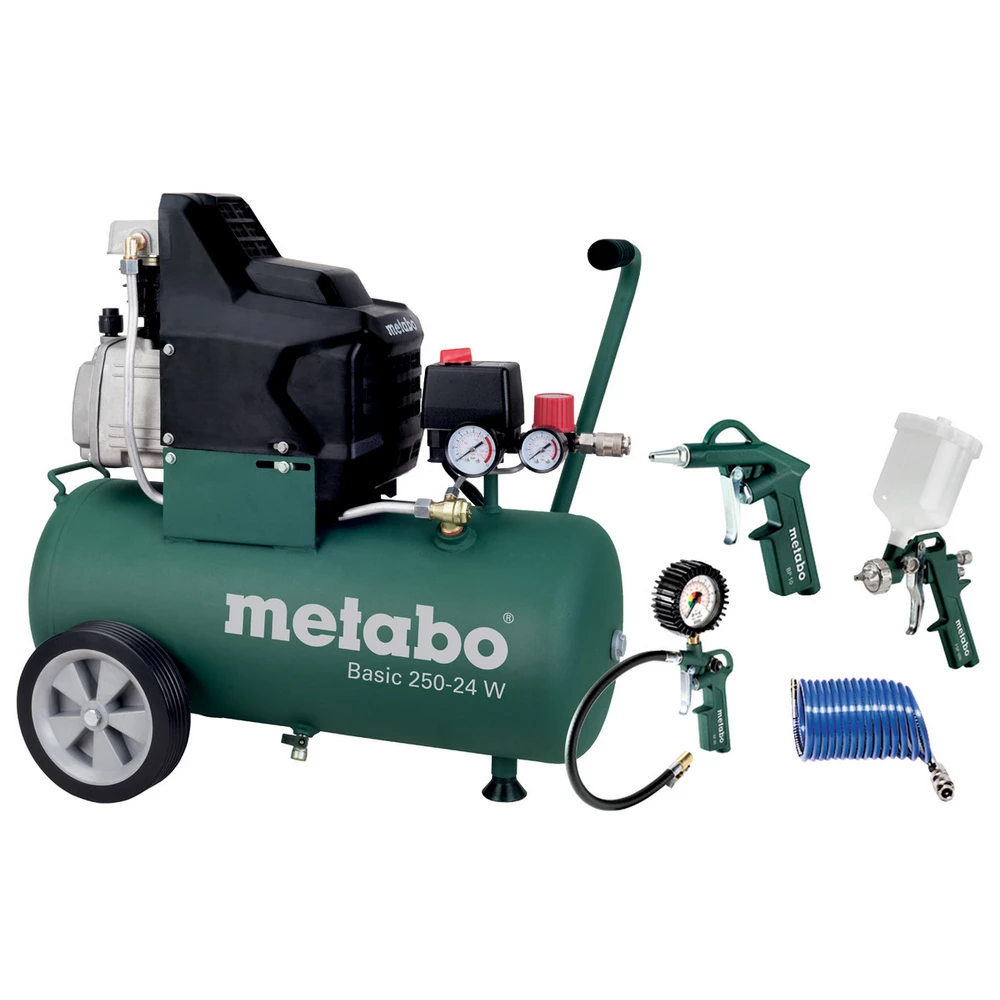 Metabo Kompressor Basic 250-24 W Set #690836000