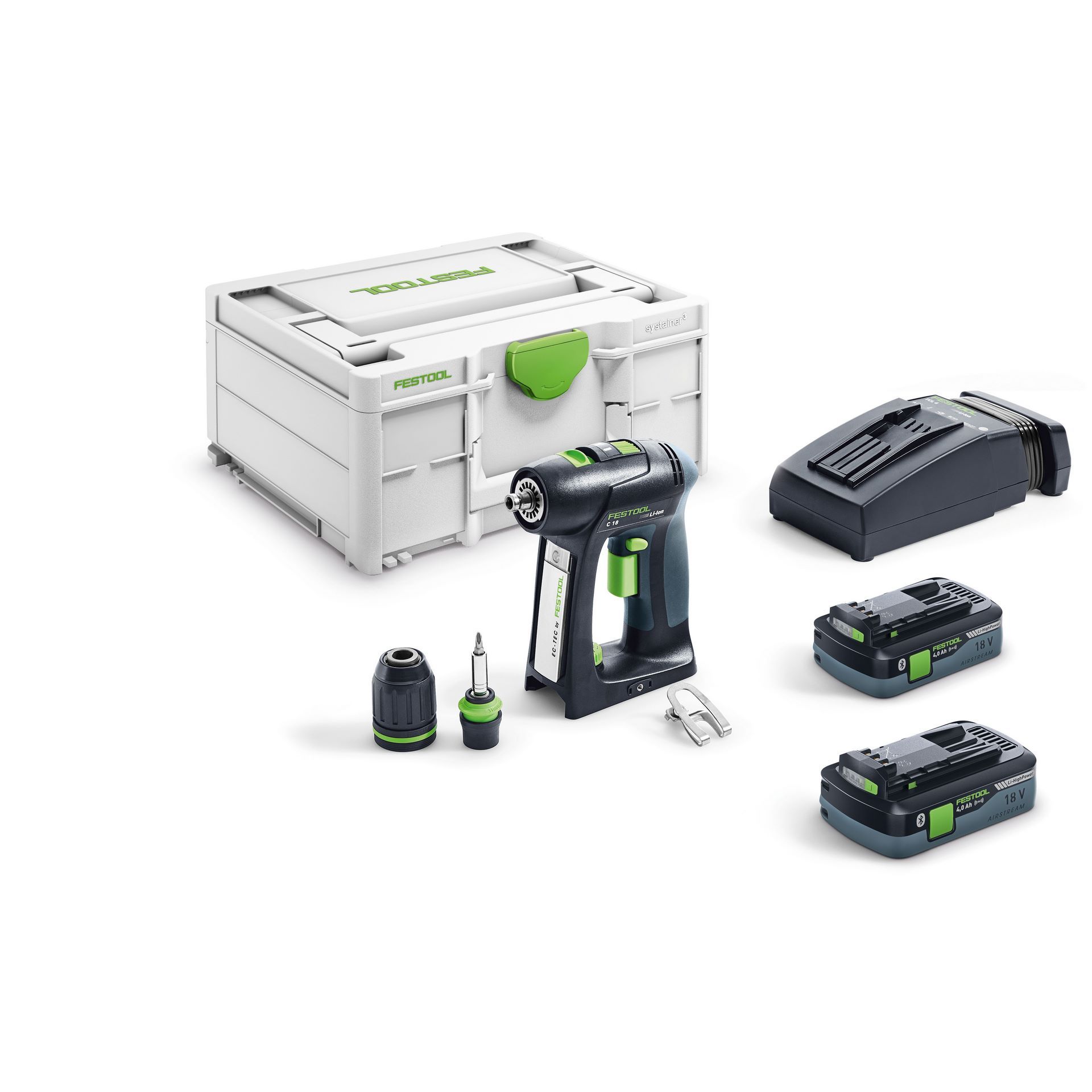 Festool Akku-Bohrschrauber C 18 HPC 4,0 I-Plus #576435