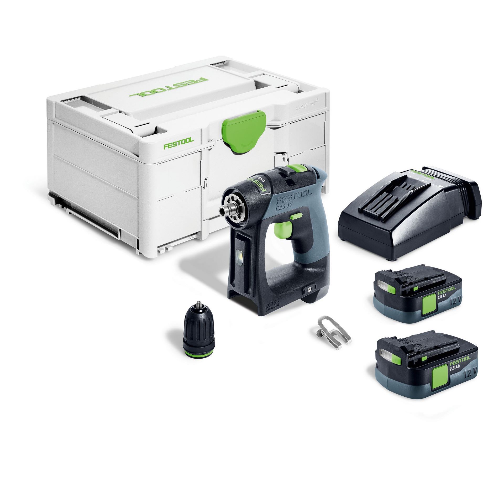 Festool Akku-Bohrschrauber CXS 12 2,5-Plus #576864
