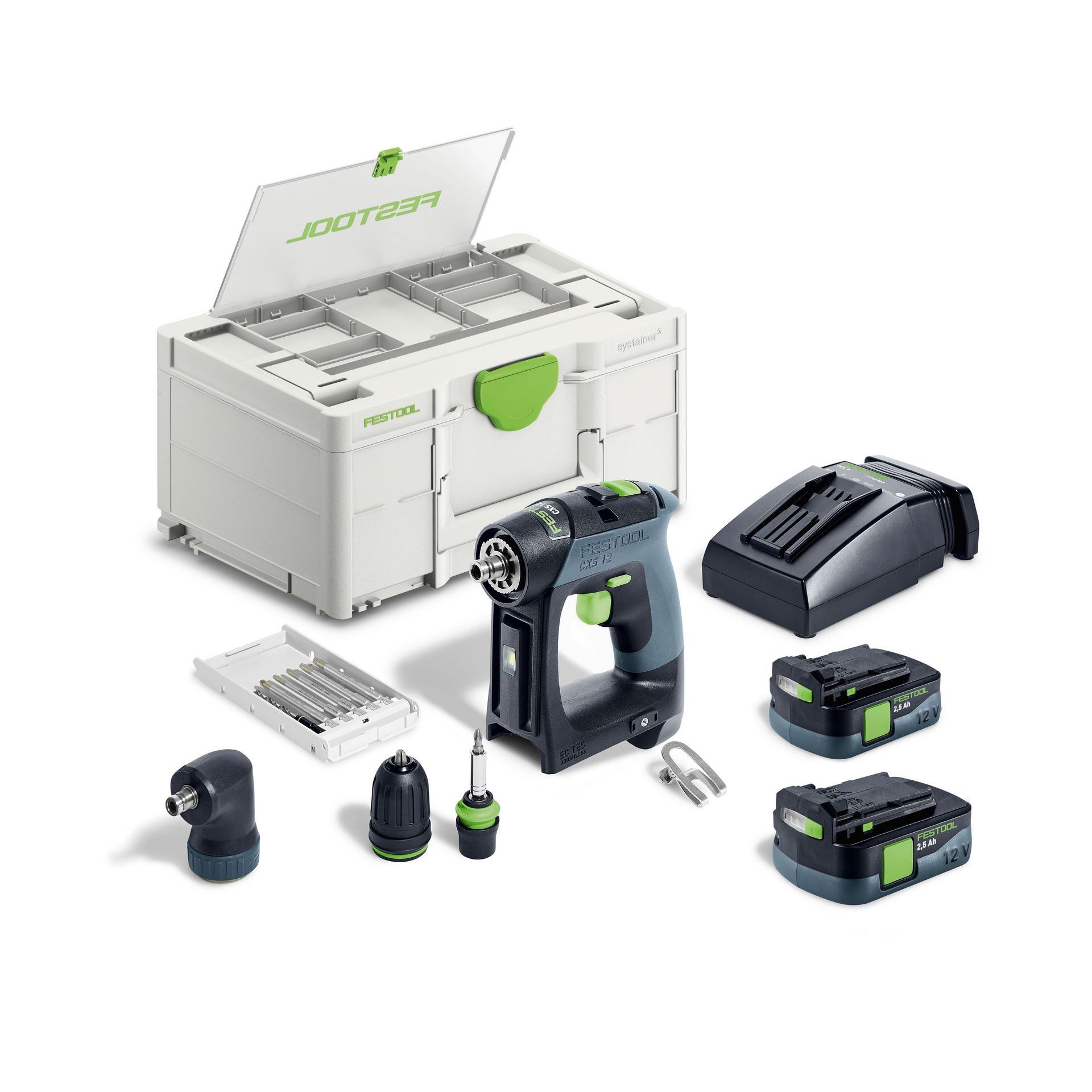 Festool Akku-Bohrschrauber CXS 12 2,5-Set #576865