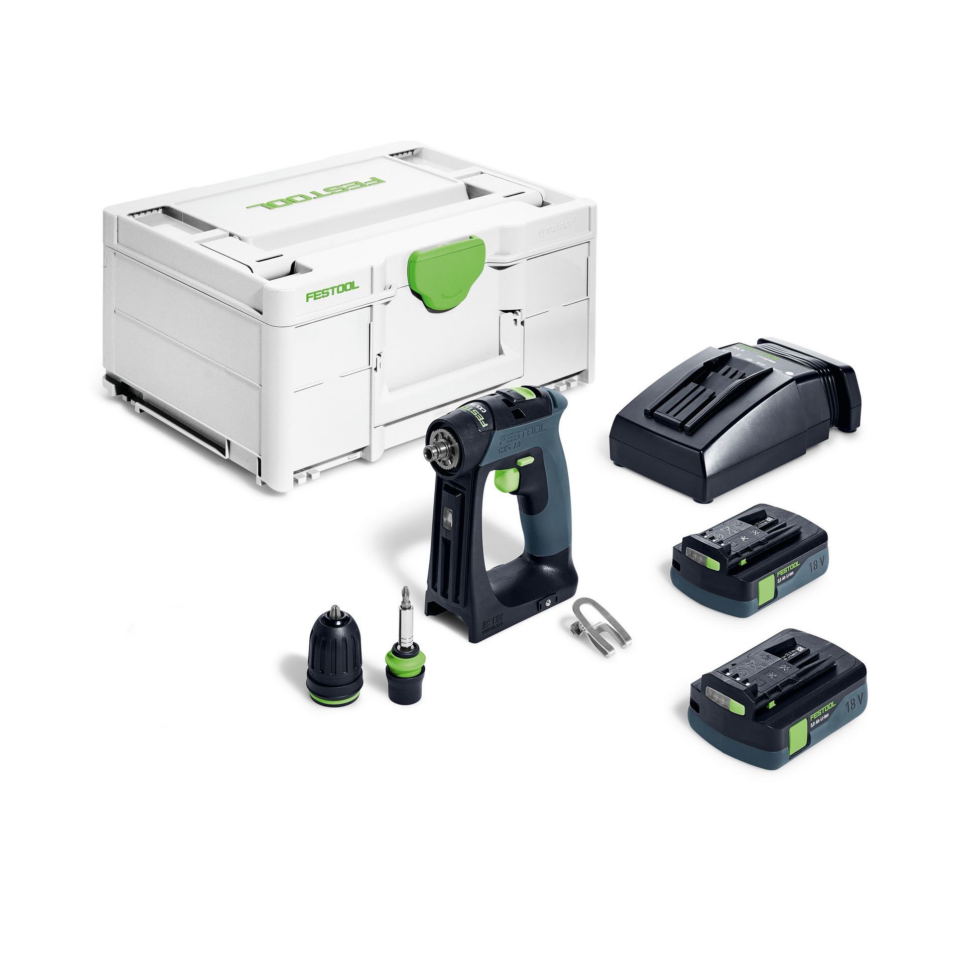 Festool Akku-Bohrschrauber CXS 18 C 3,0-Plus #576883