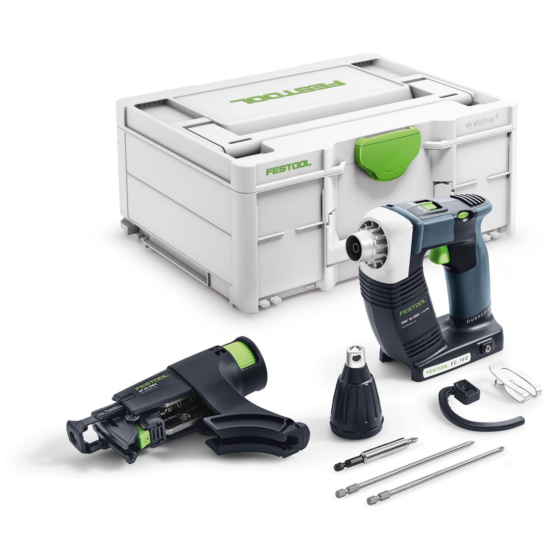 Festool Akku-Bauschrauber DURADRIVE DWC 18-2500 Basic #576497
