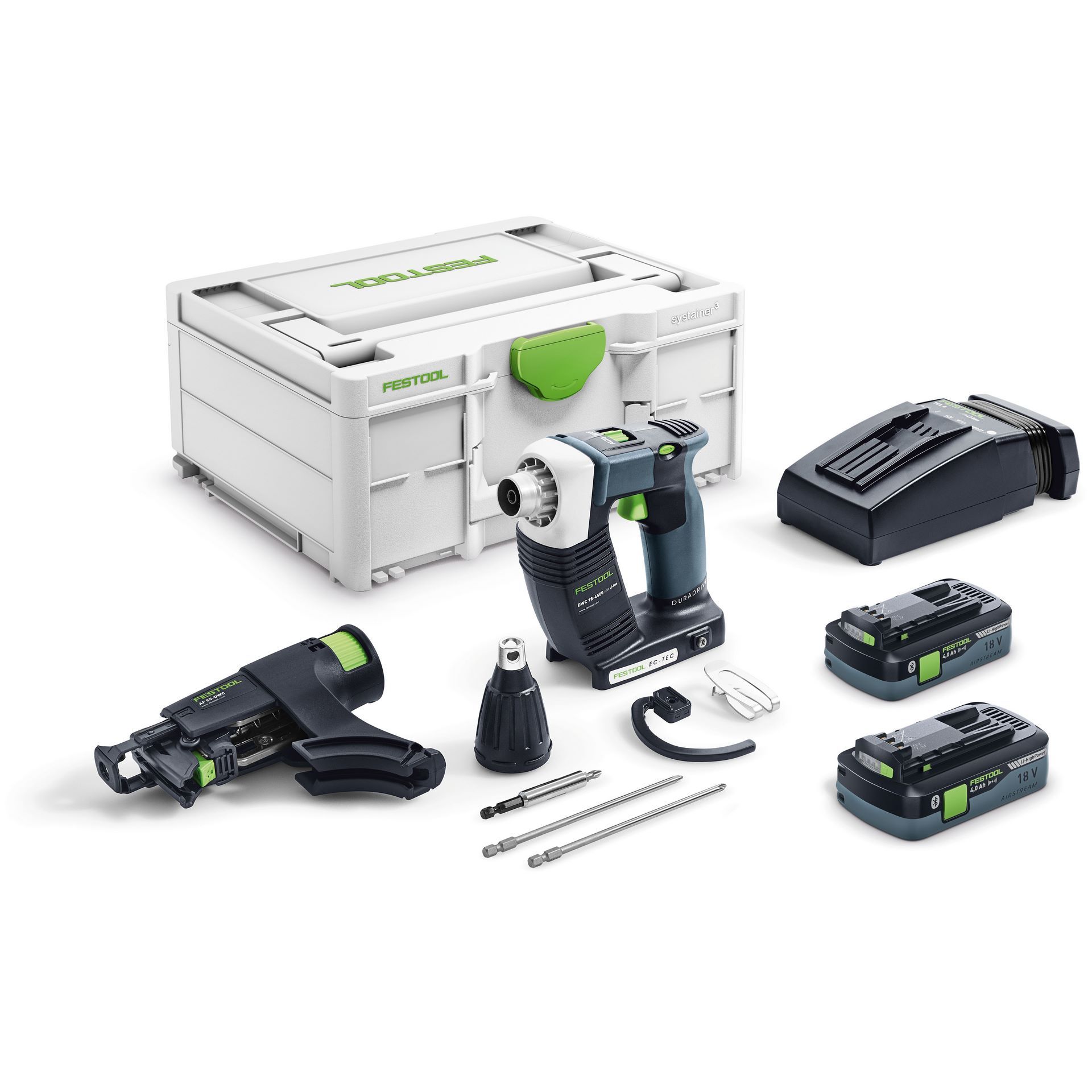 Festool Akku-Bauschrauber DURADRIVE DWC 18-4500 HPC 4,0 I-Plus #576502