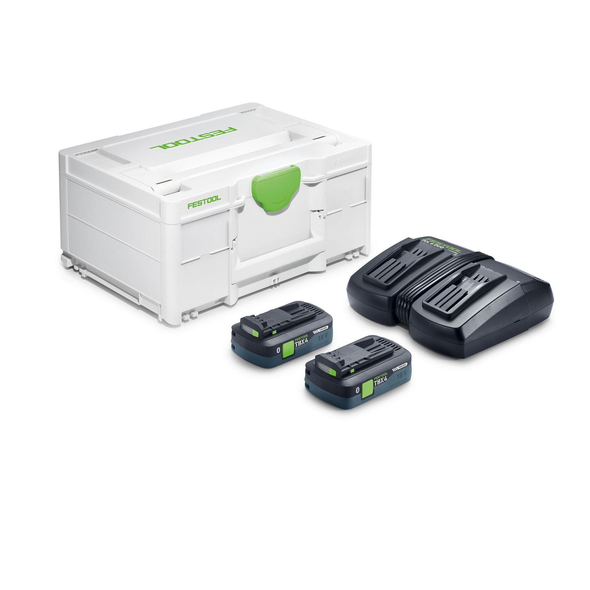 Festool Energie-Set SYS 18V 2xTBX4/TCL6DUO #578819