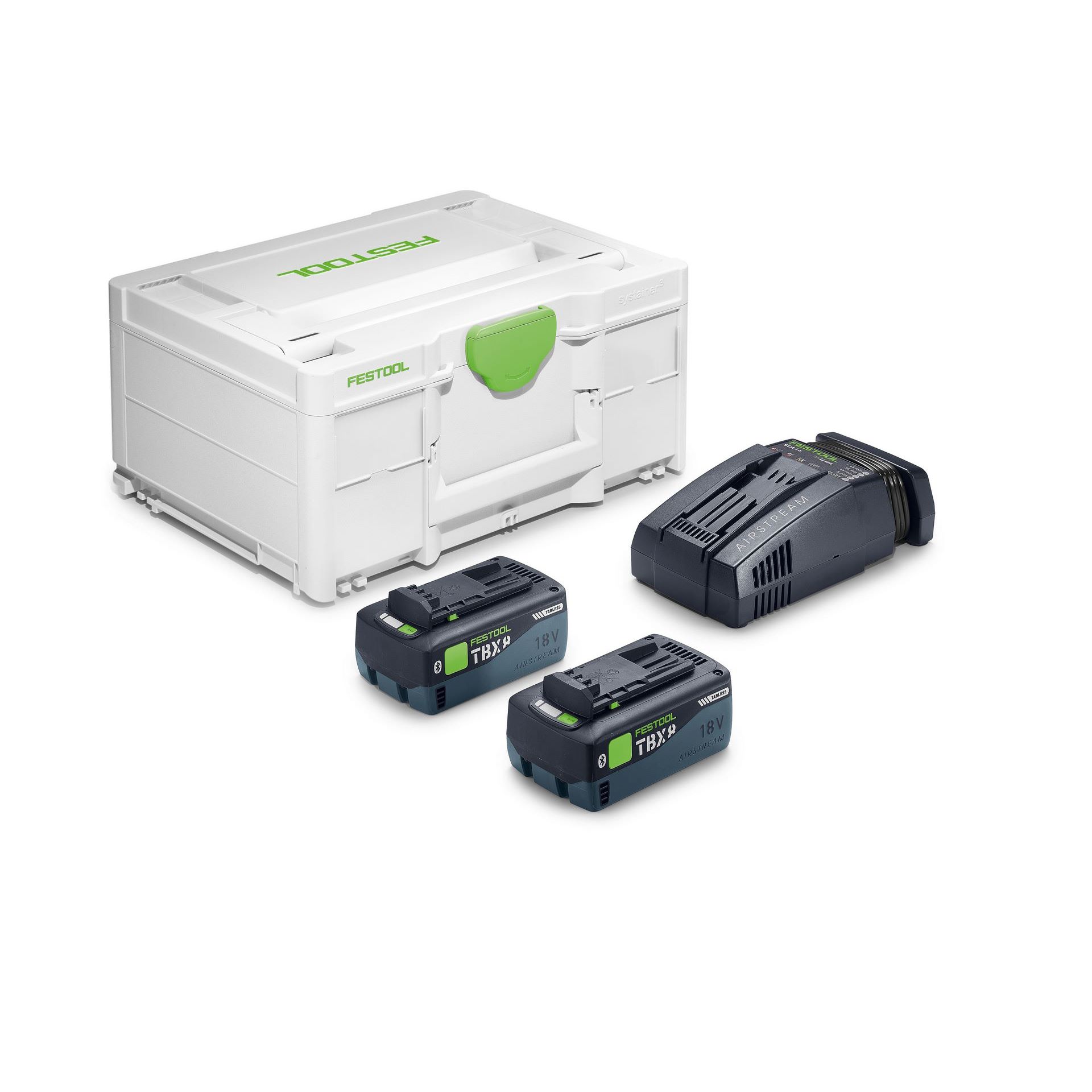 Festool Energie-Set SYS 18V 2xTBX8/SCA16 #578814